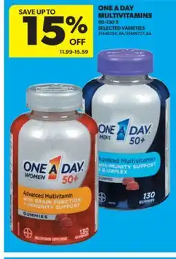 Real Canadian Superstore ONE A DAY MULTIVITAMINS, 60-130' S offer