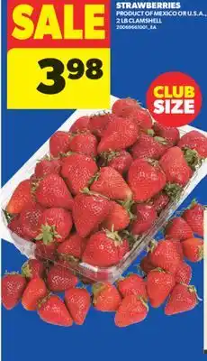 Real Canadian Superstore STRAWBERRIES, 2 LB CLAMSHELL offer