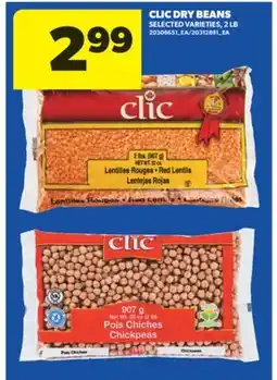 Real Canadian Superstore CLIC DRY BEANS, 2 LB offer