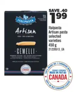 Real Canadian Superstore ITALPASTA ARTISAN PASTA, 450 G offer