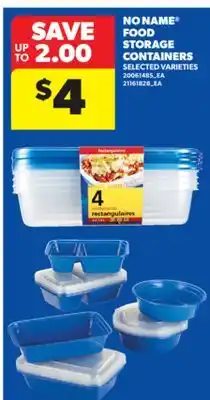 Real Canadian Superstore NO NAME FOOD STORAGE CONTAINERS offer