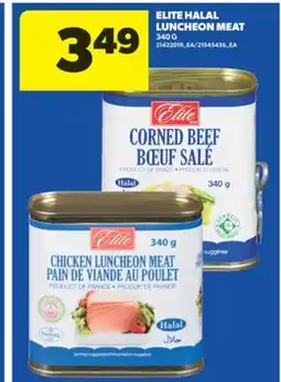 Real Canadian Superstore ELITE HALAL LUNCHEON MEAT, 340 G offer