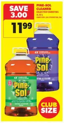 Real Canadian Superstore PINE-SOL CLEANER, 4.25 L offer