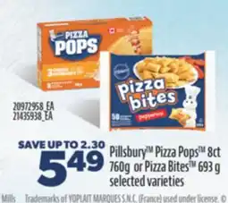 Real Canadian Superstore PILLSBURY PIZZA POPS 8CT 760G OR PIZZA BITES 693 G offer