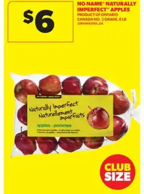 Real Canadian Superstore NO NAME NATURALLY IMPERFECT APPLES, 6 LB offer