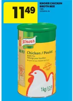 Real Canadian Superstore KNORR CHICKEN BROTH MIX, 1 KG offer