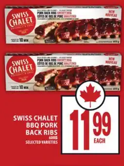 Food Basics SWISS CHALET BBQ PORK BACK RIBS offer