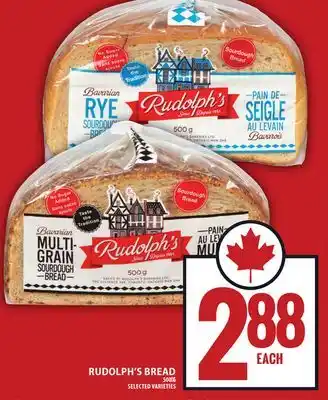 Food Basics RUDOLPH'S BREAD offer