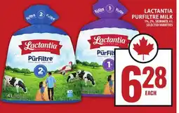 Food Basics LACTANTIA PURFILTRE MILK offer