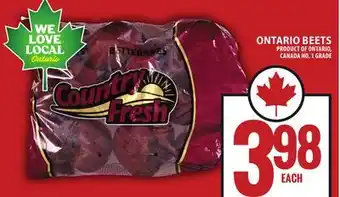 Food Basics ONTARIO BEETS offer