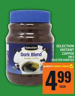 Food Basics SELECTION INSTANT COFFEE offer