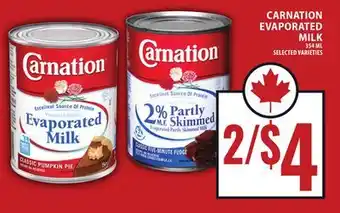 Food Basics CARNATION EVAPORATED MILK offer