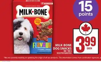 Food Basics MILK-BONE DOG SNACKS offer