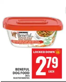 Food Basics PURINA BENEFUL DOG FOOD offer