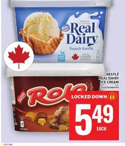 Food Basics NESTLÉ REAL DAIRY ICE CREAM offer