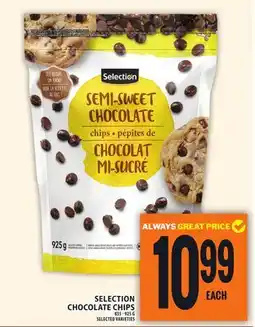 Food Basics SELECTION CHOCOLATE CHIPS offer