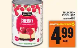 Food Basics SELECTION PIE FILLING offer