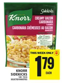 Food Basics KNORR SIDEKICKS offer