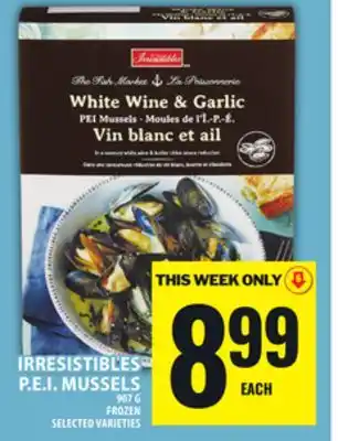 Food Basics IRRESISTIBLES P.E.I. MUSSELS offer