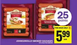 Food Basics JOHNSONVILLE SMOKED SAUSAGES offer