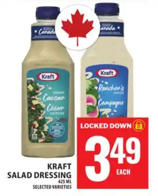 Food Basics KRAFT SALAD DRESSING offer