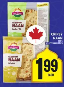 Food Basics CRIPSY NAAN offer