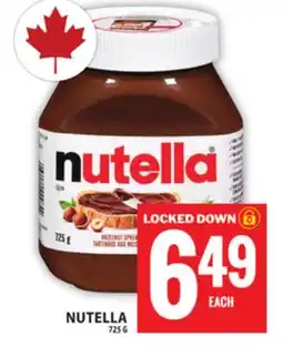 Food Basics NUTELLA offer