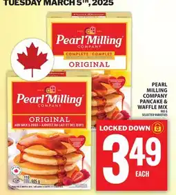 Food Basics PEARL MILLING COMPANY PANCAKE & WAFFLE MIX offer