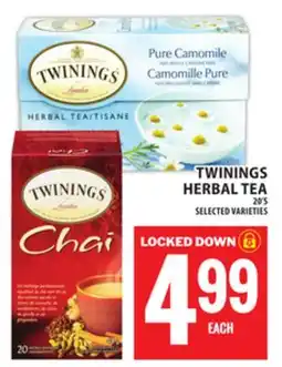 Food Basics TWININGS HERBAL TEA offer