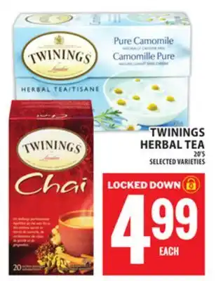 Food Basics TWININGS HERBAL TEA offer