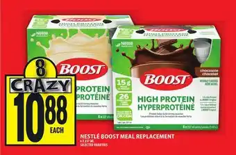 Food Basics NESTLÉ BOOST MEAL REPLACEMENT offer