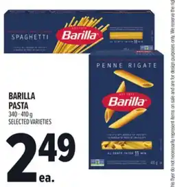 Metro BARILLA PASTA offer