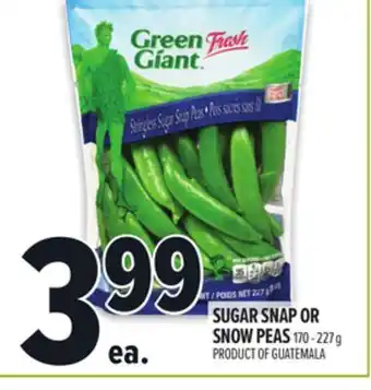 Metro SUGAR SNAP OR SNOW PEAS offer