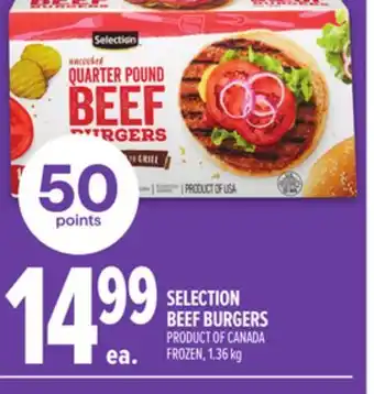 Metro SELECTION BEEF BURGERS offer