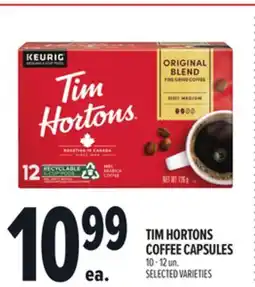 Metro TIM HORTONS COFFEE CAPSULES offer