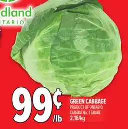 Metro GREEN CABBAGE offer