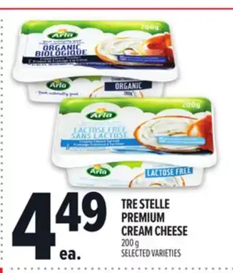 Metro TRE STELLE PREMIUM CREAM CHEESE offer