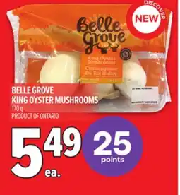 Metro BELLE GROVE KING OYSTER MUSHROOMS offer