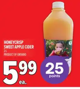 Metro HONEYCRISP SWEET APPLE CIDER offer