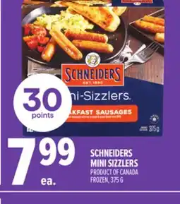 Metro SCHNEIDERS MINI SIZZLERS offer