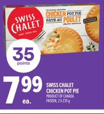 Metro SWISS CHALET CHICKEN POT PIE offer