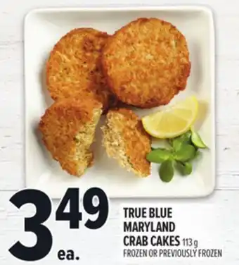 Metro TRUE BLUE MARYLAND CRAB CAKES offer