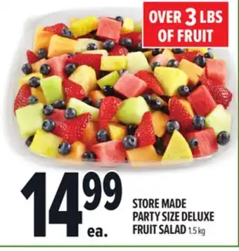 Metro FRUIT STORE MADE PARTY SIZE DELUXE FRUIT SALAD offer