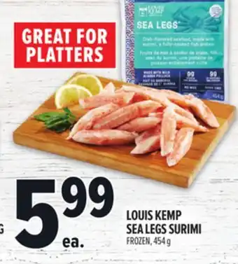 Metro LOUIS KEMP SEA LEGS SURIMI offer