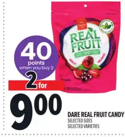 Metro DARE REAL FRUIT CANDY offer