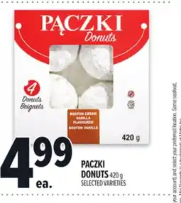 Metro PACZKI DONUTS offer