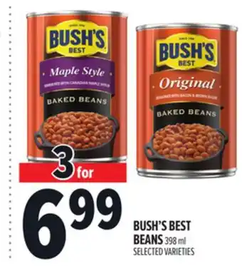 Metro BUSH'S BEST BEANS offer