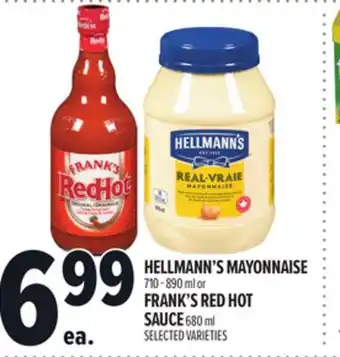 Metro HELLMANN'S MAYONNAISE offer