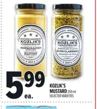 Metro KOZLIK'S MUSTARD offer