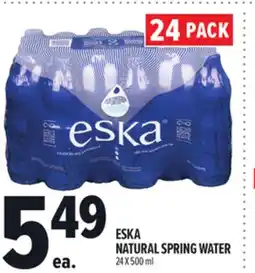 Metro ESKA NATURAL SPRING WATER offer